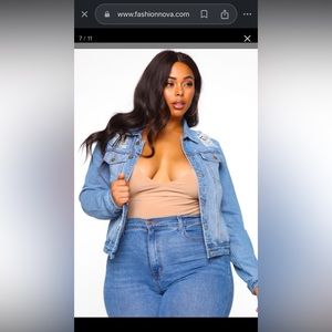 Iconic Denim Jacket Fashion Nova
